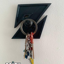Schlüssel Haken Drachen Ball Dragon Schlüsselhaken portalallavez Haus 3d print model - Mito3D