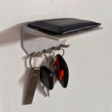 key hooks shelf holder hook wallet 3d print model - Mito3D
