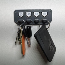 key ring holder keys support design customizable 3d print model - Mito3D