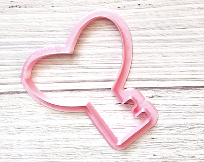 clé l'amour biscuit coupeur Saint Valentin journée 3d print model - Mito3D