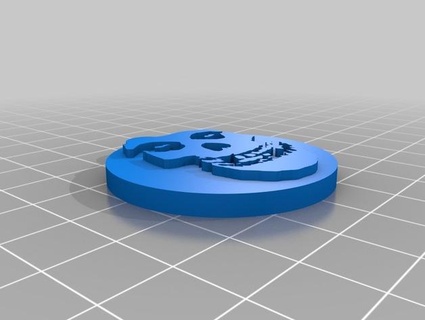 key misfits rock 3d print model - Mito3D