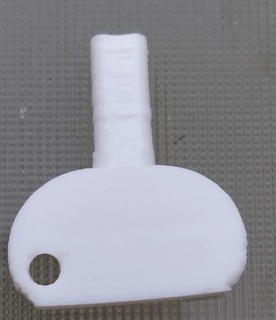llave papel dispensador perdió 3d print model - Mito3D