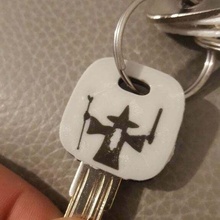key protector gandalf vous ne pas passerez pass fashion keychain accessories 3d print model - Mito3D