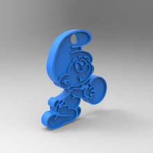 chiave ring various smurfs drawing tv bike gadget figurine simson puffi germany france doorway animated game child america 3d print model - Mito3D