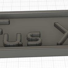 anahtar yüzük gadget fus 3d print model - Mito3D