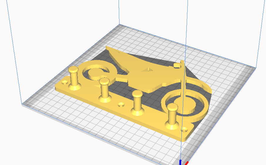 llave anillo cruzar motocicleta 3D print model - Mito3D