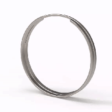 chave anel Anneau porte cl 3d print model - Mito3D