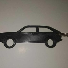 Schlüssel Ring gol gl Wagen Tor golgl Werdegang Eindruck Kette 3d print model - Mito3D