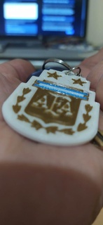 key ring afa argentina keychain 3d print model - Mito3D