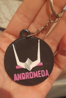 anahtar yüzük Andromeda şövalyeler zodyak çeşitli anahtarlık 3d print model - Mito3D