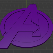 anel chave avengers - os vingadores a arte marvel livros de banda desenhada o cinema luifer ironman hulk thor 3d print model - Mito3D