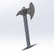 anel chave do machado gadget viking 3d print model - Mito3D