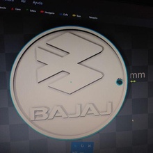 clé bague bajaj gadget 3d print model - Mito3D