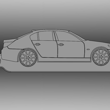 chiave squillare bmw5 serie e60 2006 BMW 3d print model - Mito3D