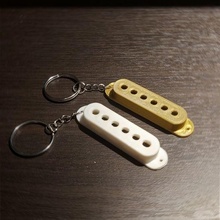 key ring electric guitar coil housing  electric guitar key ring keychain guitar electric guitar