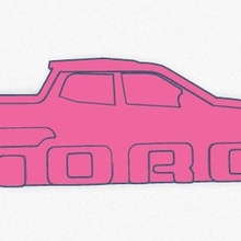 chiave squillare fiat toro furgone Toro 3d print model - Mito3D