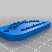 chave anel fosscad ferramenta chaveiro 3d impressão 3d print model - Mito3D