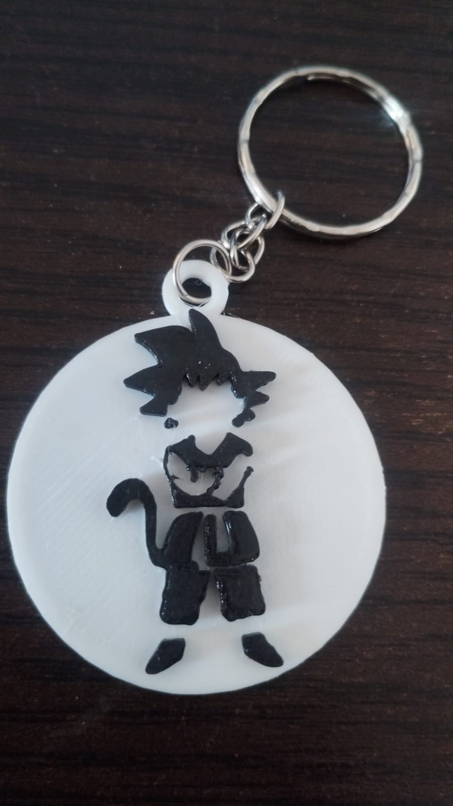 key ring goku child dbz ssj anime vegueta krilin sajajin 3D print model - Mito3D