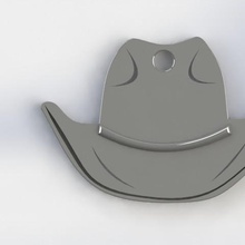 anel chave do chapéu vários chaveiro 3d print model - Mito3D