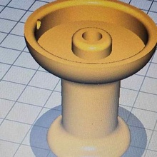 anahtar yüzük kanca nargile çanak ağızlık ekstrüder bong 3d print model - Mito3D