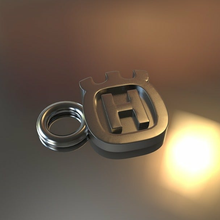 Schlüssel Ring Husqvarna Schlüsselring Ringe 3d print model - Mito3D