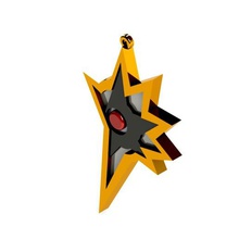 llavero insignia de la leyenda varios pokemon medallas 3d print model - Mito3D