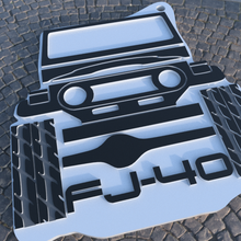 key ring jeep fj40 fj 3d print model - Mito3D