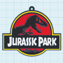 anahtar yüzük Jurassic park takı 3d print model - Mito3D