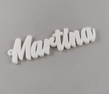 chiave squillare Martina portachiavi pendente gadget gioiello deco 3d print model - Mito3D