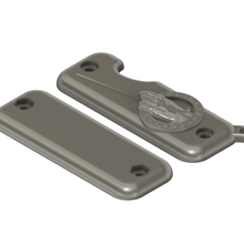 portachiavi rasoio set troni vari anello chiave 3d print model - Mito3D