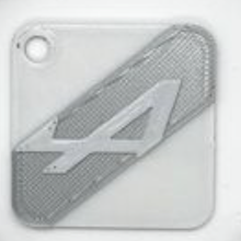 key ring renault alpine 3d print model - Mito3D