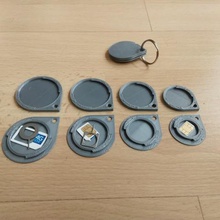 anello chiave di sicurezza carte sim gadget portachiavi le chiavi microsd simcard viaggio blocco 3d print model - Mito3D