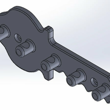 Schlüssel Ring gestalten Organisation 3d print model - Mito3D