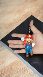chiave squillare super Mario bros chiave anelli Mario bros super Mario 3d print model - Mito3D