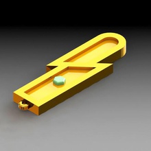 anel chave do tremendo medalha vários chaveiro pokemon chaveiros de tremor 3d print model - Mito3D