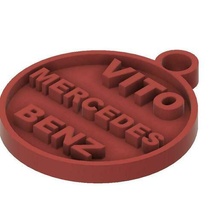 key ring vito mercedes gadget 3d print model - Mito3D