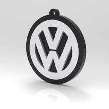 llave anillo Volkswagen vw coche vehiculo 3d print model - Mito3D