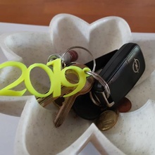 key ring 2019 various jewellery decoration art toy new year strong chance inventiveness happiness celebration peace madness party useful accessories thing healthiness prosperity joy vehicle home free charge 3d print model - Mito3D