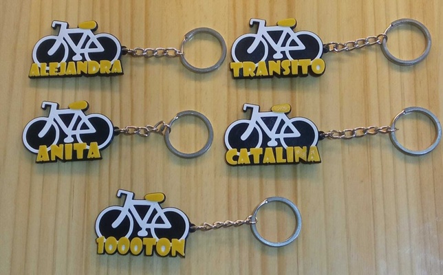 llave anillos ciclistas san valentin día febrero 14th amor amistad cycling richar carapacho quito vera 3d print model - Mito3D