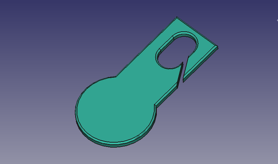 clé achats Chariot outils aldi edeka lidl rewe puce 3d print model - Mito3D
