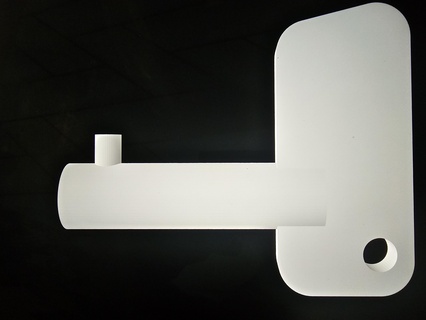 llave portón cortar circuito dhollandia hatchback ascensor 3d print model - Mito3D