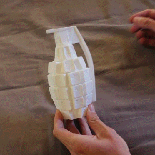 tuş takımı el bombası saklamak Fincan 3d basılı benzersiz tasarım depolama çözüm dekoratif konteyner teknoloji meraklı yenilik eşya yaratıcı dişli kapak ev dekor işlevsel Sanat örgütsel araç Geek şık yenilikçi hediye fikir Aksesuarlar 3d print model - Mito3D