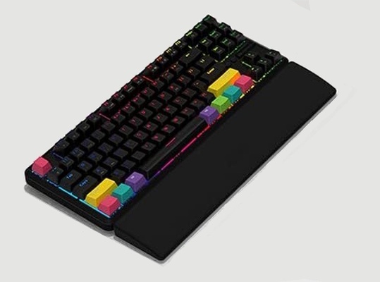 keyboard mouse wrist rest computer technology pc mac 3d print model - Mito3D