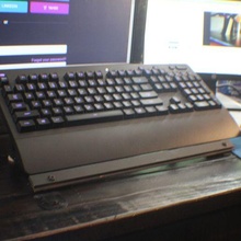 teclado apoyo oficina útil 3d print model - Mito3D