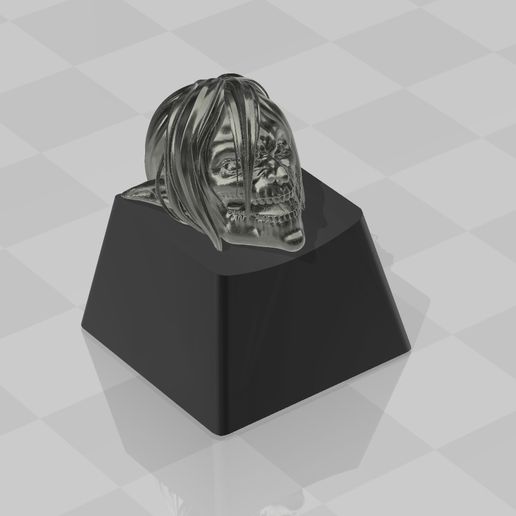 keycap attack titan eren yeager - 3D print model - Mito3D