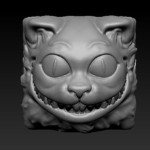 tecla Cheshire gato 3d print model - Mito3D