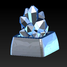 keycap crystal 3d print model - Mito3D