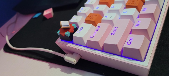 klavye tuşu büyü masa Minecraft tuş takımı 3d print model - Mito3D