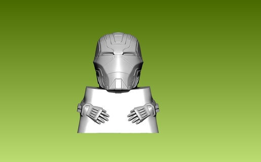 tecla homem Ferro ferro capacetes brinquedo 3d print model - Mito3D