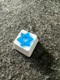 keycap stomaco david Israele tastiera 3d print model - Mito3D